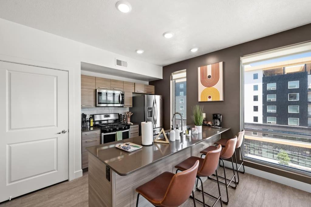 Lux 2 Bd Boho In Heart Of Slc Lejlighed Salt Lake City Eksteriør billede