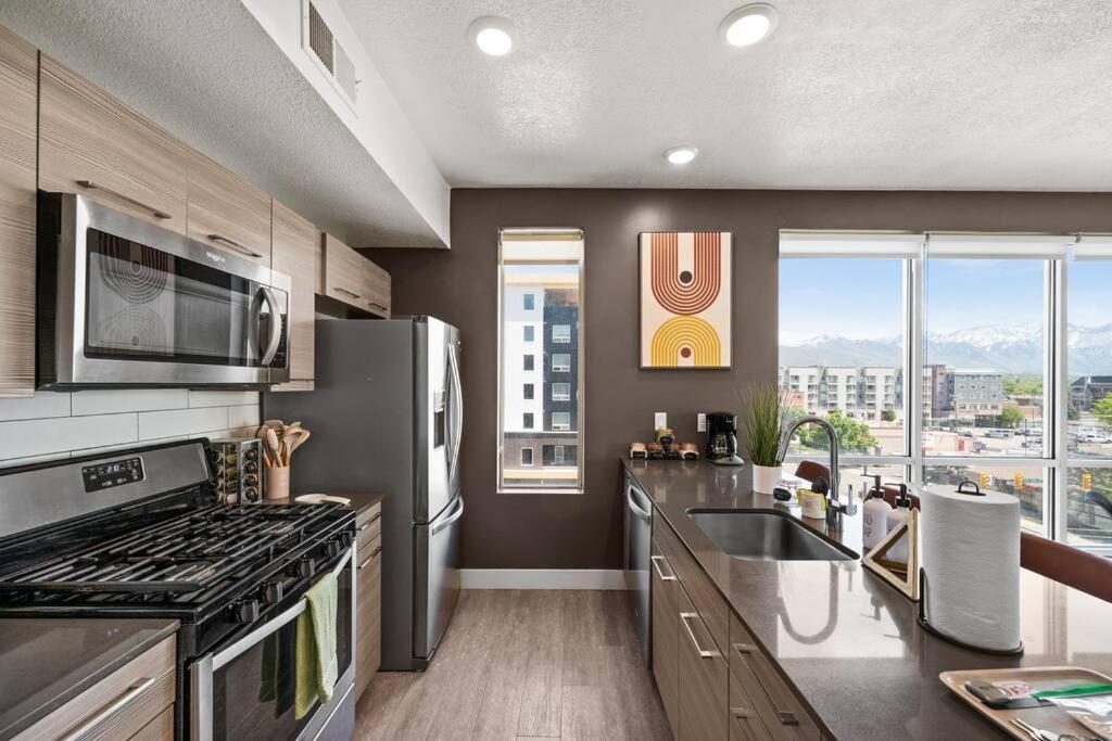 Lux 2 Bd Boho In Heart Of Slc Lejlighed Salt Lake City Eksteriør billede